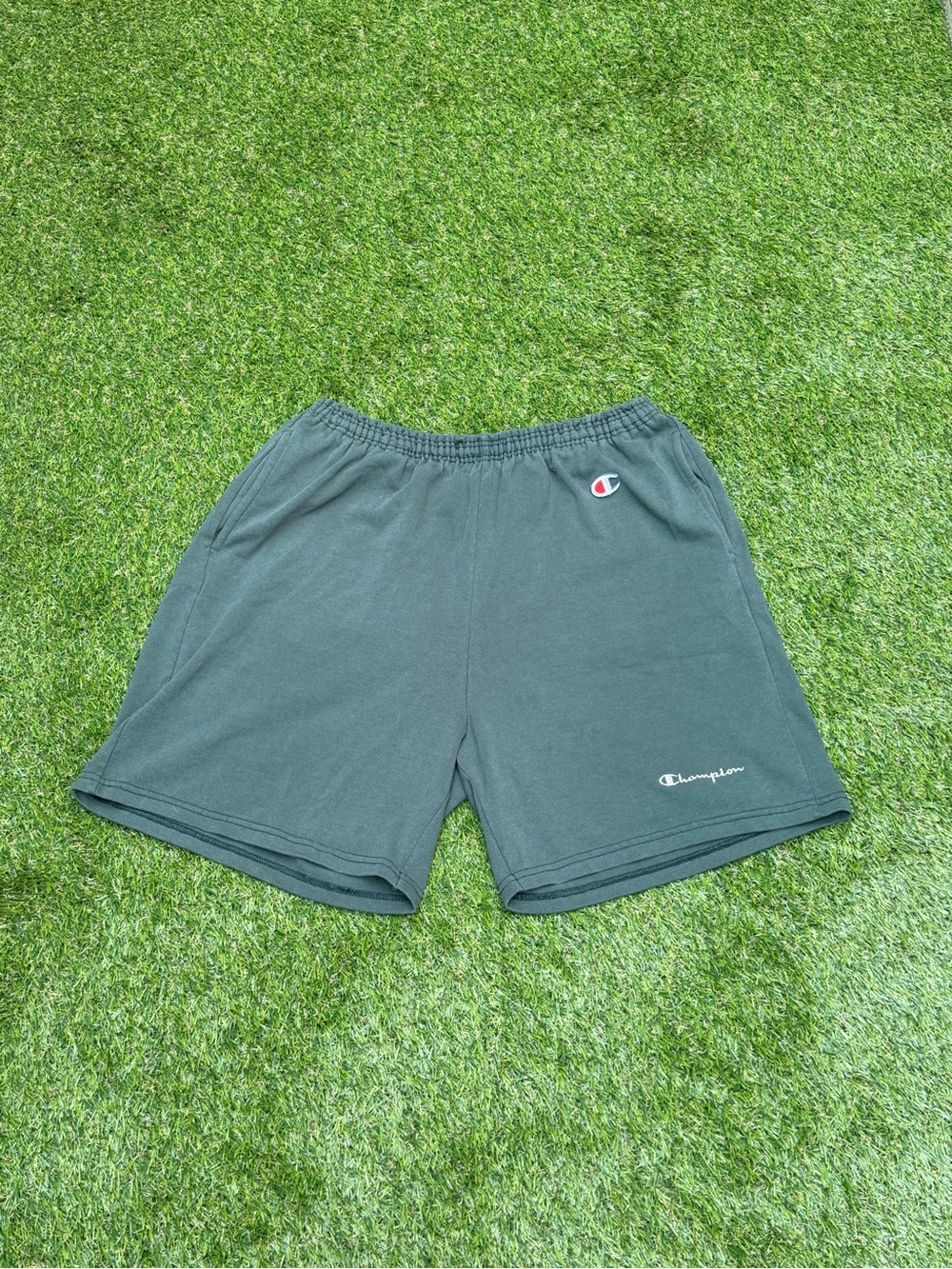 Champion Green Sweat Shorts XXL